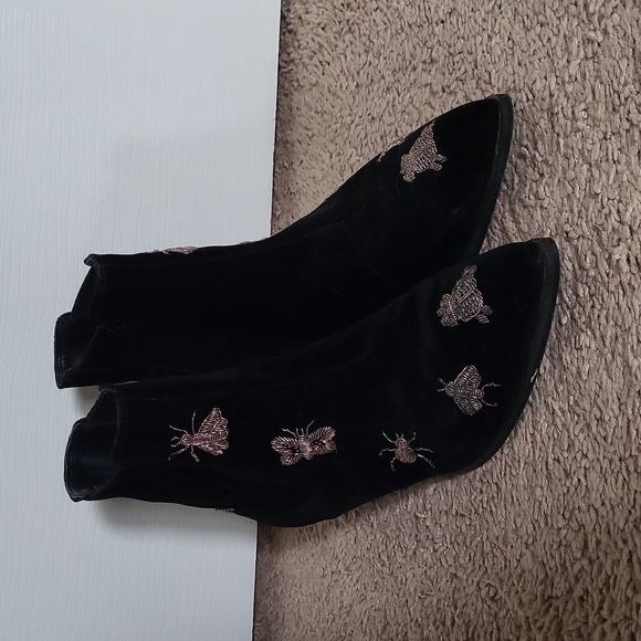 Top Shop Black Booties - Picture 1 of 5